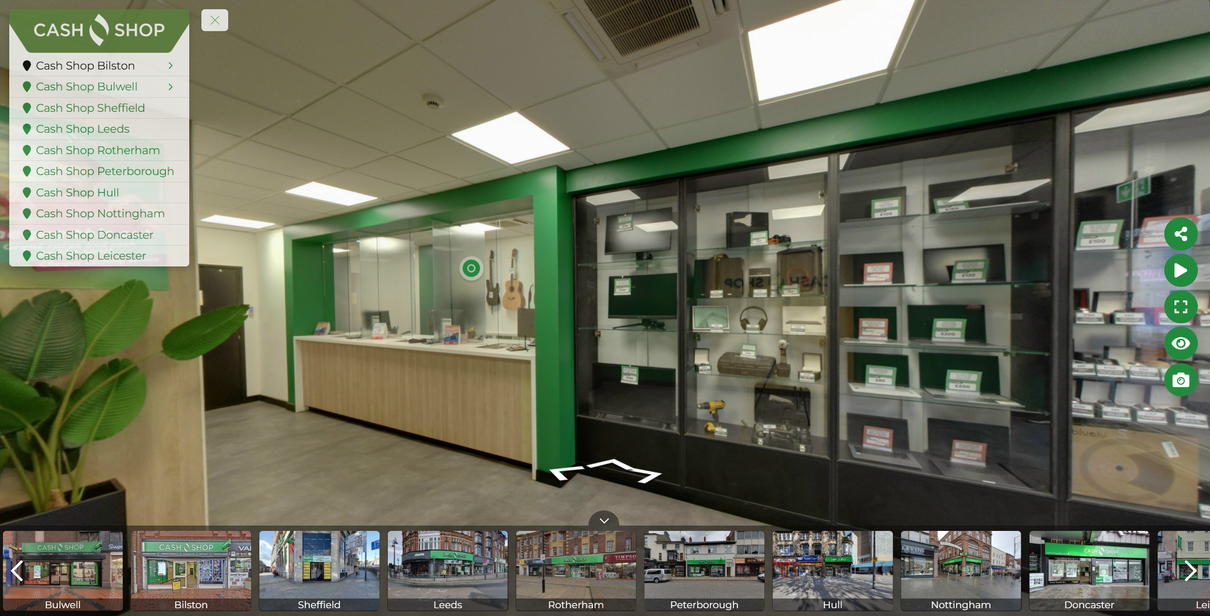 Virtual Tours for Retail and showrooms