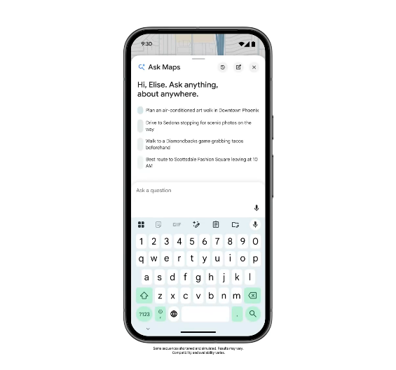 Google Ask Maps